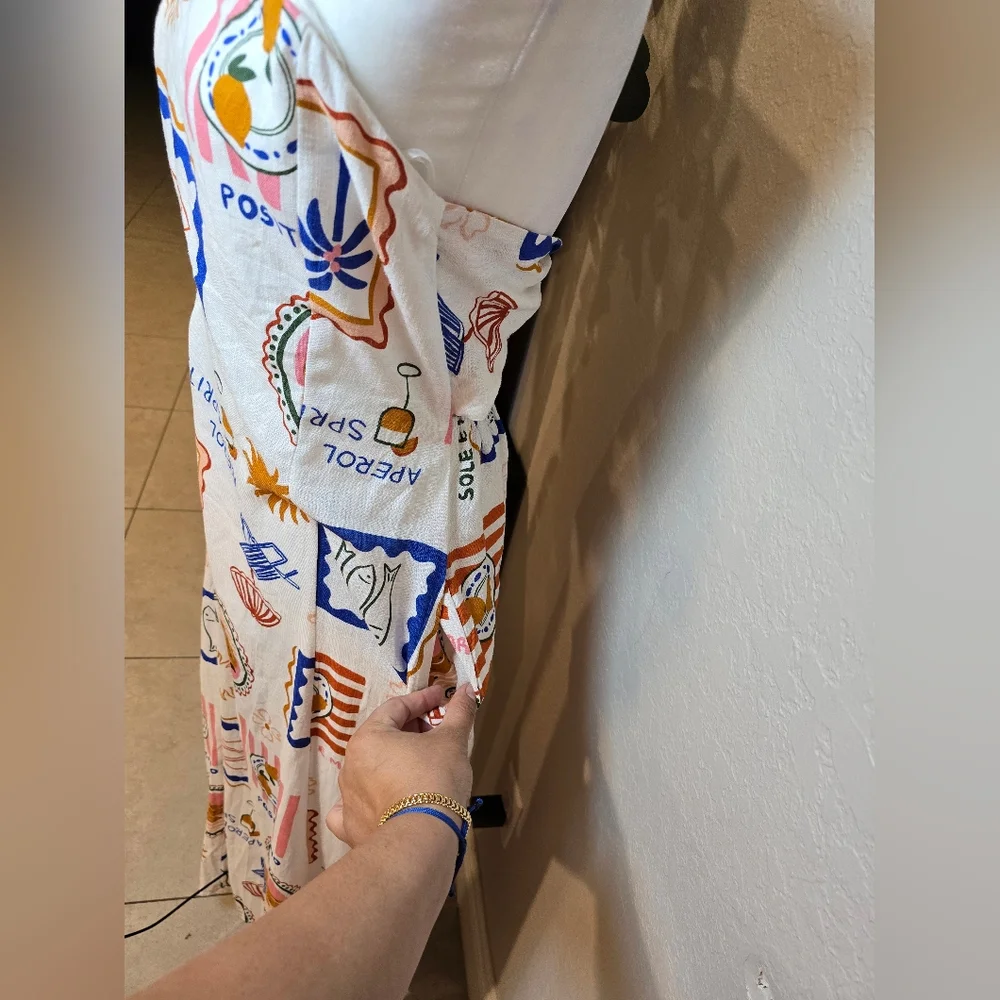 Paper Heart Australia Colorful Graphic Print Maxi Dress - Picture 7 of 9